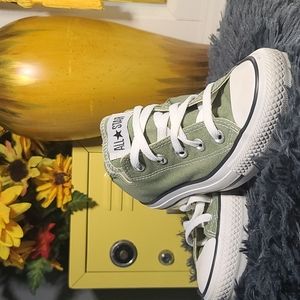Converse All Star Olive Green Chuck Taylors